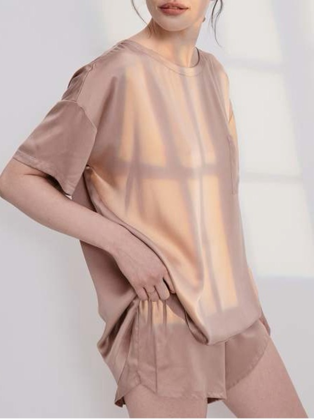 Lunya Washable Silk PJ Shorts
